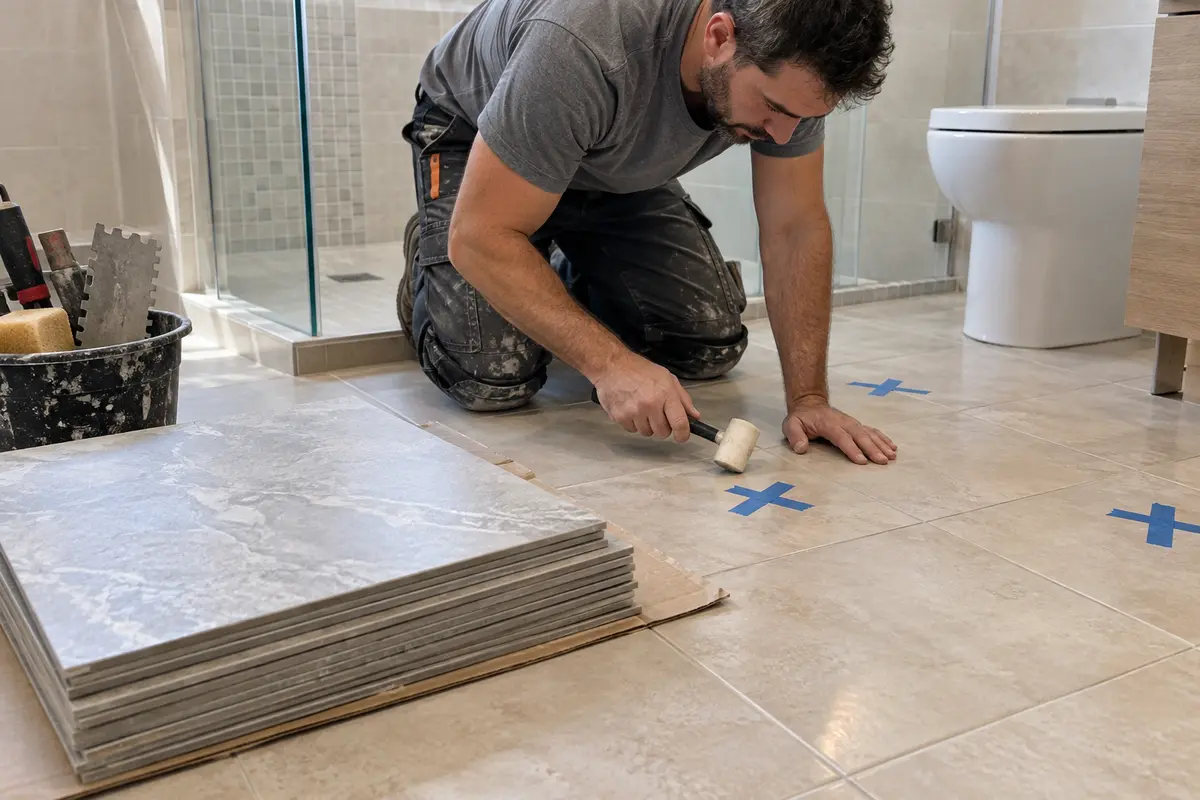 Can You Tile Over Existing Tiles? Six Checks for the Floor, Walls and Shower