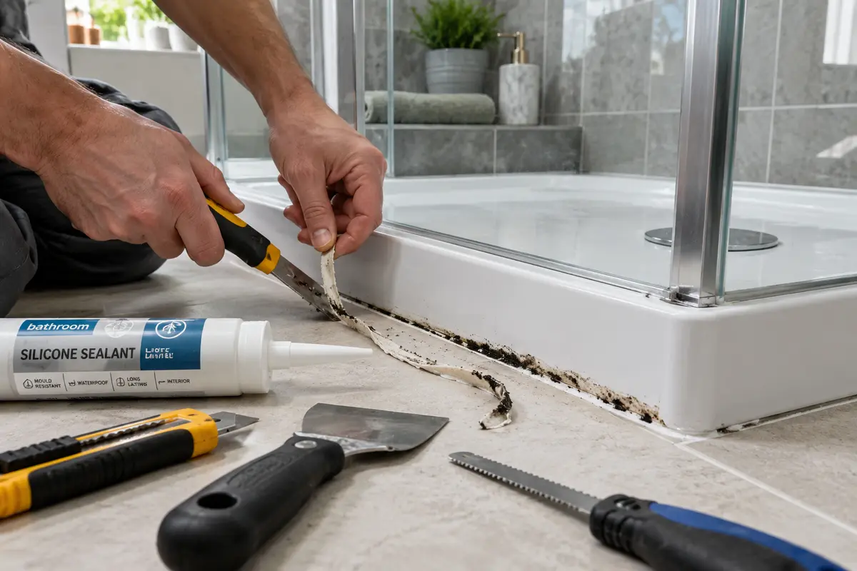 Clean, Seal, Re-Silicone or Regrout? Choosing the Fix for Black Mould in Shower Grout