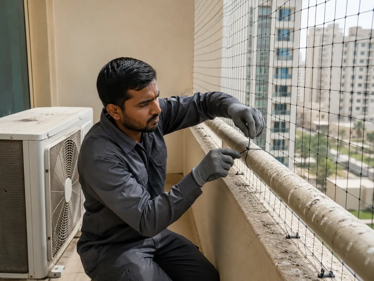 Pigeons on Your Balcony and AC Unit in Dubai: What to Do (and What's Allowed)