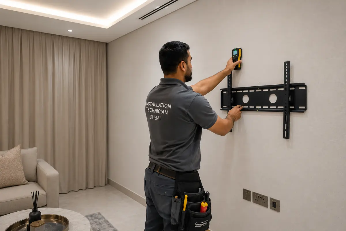 TV Wall Mounting in a Dubai Apartment: What to Know Before You Drill